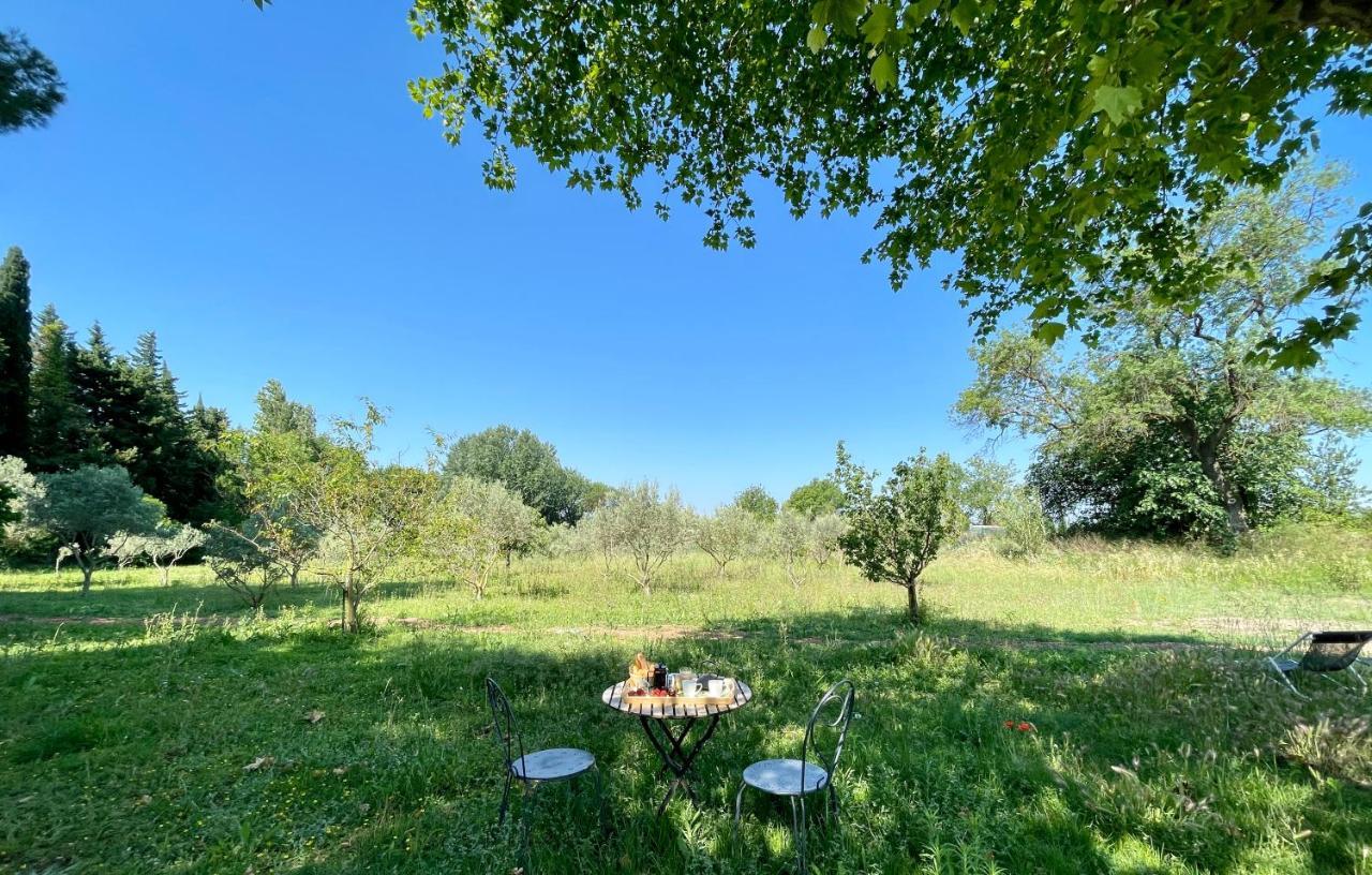 Domaine Au Coeur Des Alpilles Bed & Breakfast Maussane-les-Alpilles Exterior photo